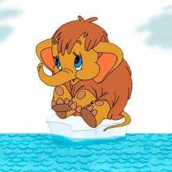 Игра по сюжету мульфильма "Мама для мамонтенка" 